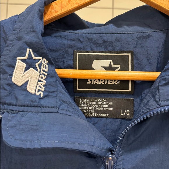 90s Starter Blue Jays Windbreaker Size Large - Picture 2 of 3